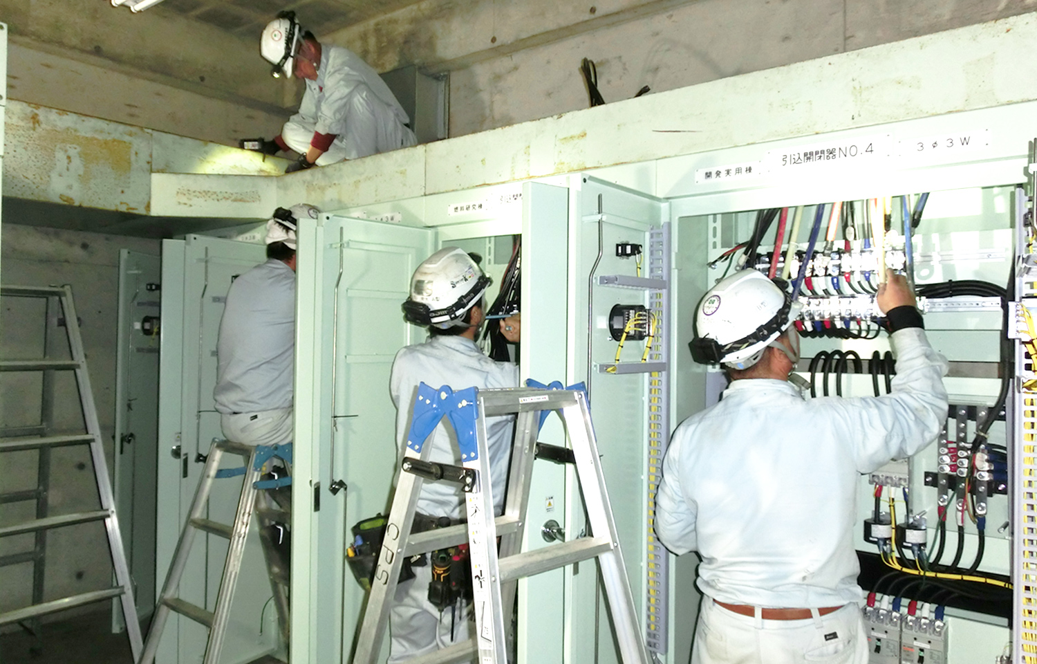 低圧動力盤更新工事